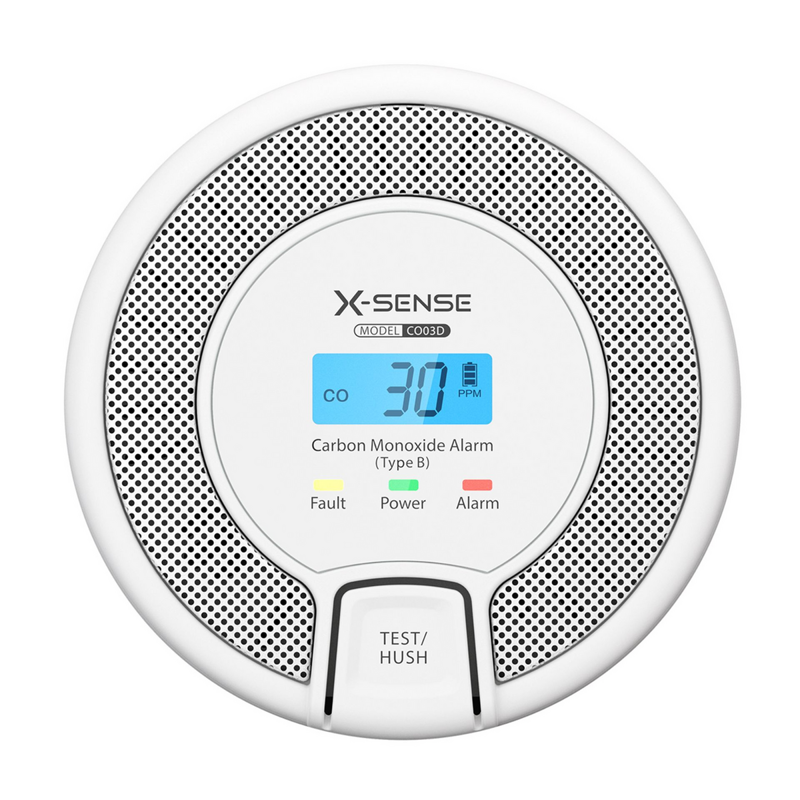Slika - X-Sense CO03D digitalni detektor ogljikovega monoksida z LCD zaslonom (ZASXS00147WEU)
