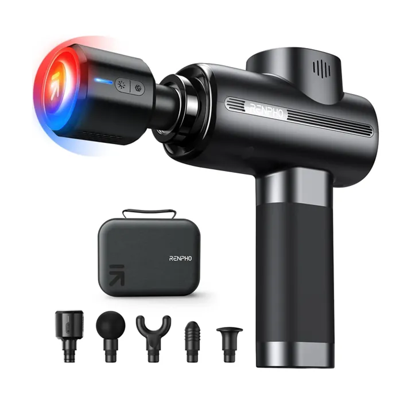 Slika - Renpho Active Thermacool Massage Gun masažna pištola z ogrevanjem in hlajenjem (R-C003H-BK)