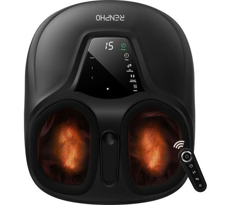 Slika - Renpho Shiatsu Foot Massager električni masažer za stopala z ogrevanjem (PEU-RP-FM058R-BK)