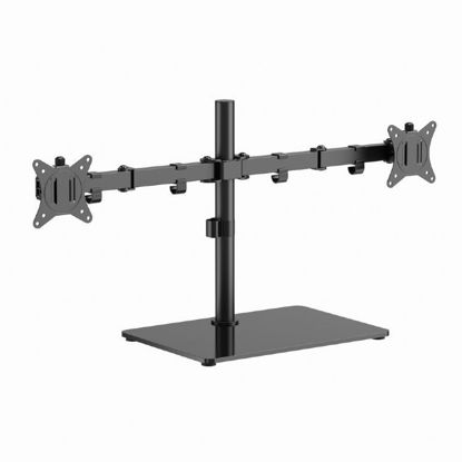 Gembird MS-D2ST-01 namizno stojalo za dva monitorja 17”-32”