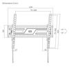 Slika - Gembird WM-86T-01 stenski nosilec za TV (nagibni) 37”-86”