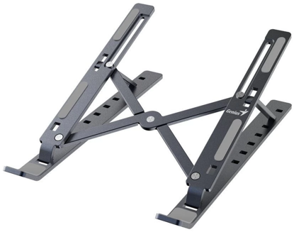 Genius G-Stand M250 aluminijasto stojalo za prenosnik, železno sivo, prenosno (31250023400)