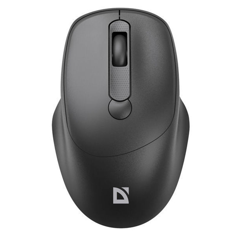 Slika - Defender FEAM MM-296 (52296) tiha brezžična miška, ergonomska črna