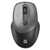 Slika - Defender FEAM MM-296 (52298) tiha brezžična miška, ergonomska črna/siva