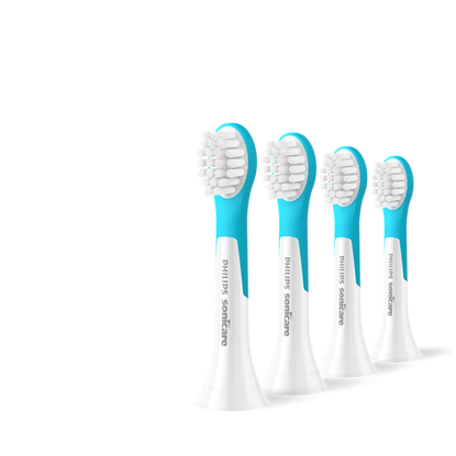 Philips Sonicare For Kids 3+ HX6034/90 nadomestne glave za zobno ščetko, 4 kos