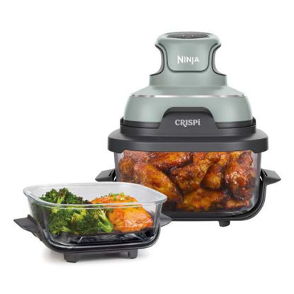 Ninja CRISPi FN101USG prenosni stekleni cvrtnik Air Fryer 4-v-1, 1700 W
