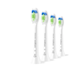 Slika - Philips Sonicare W2 Optimal White HX6064/87 nadomestne glave za zobno ščetko, 4 kos, bele