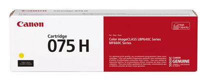 Canon CRG-075H Y (6366C002) rumen, originalen toner