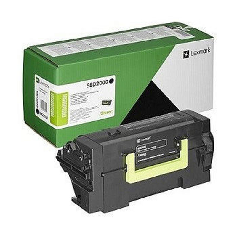 Slika - Lexmark 58D2000 črn, originalen toner