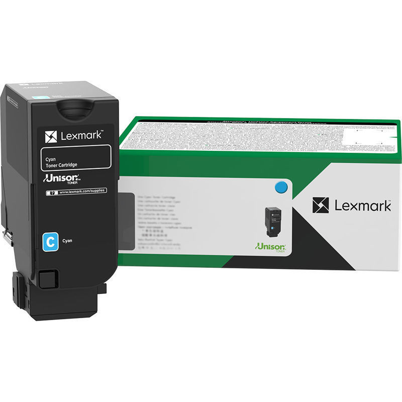 Slika - Lexmark 81C2XC0 moder, originalen toner