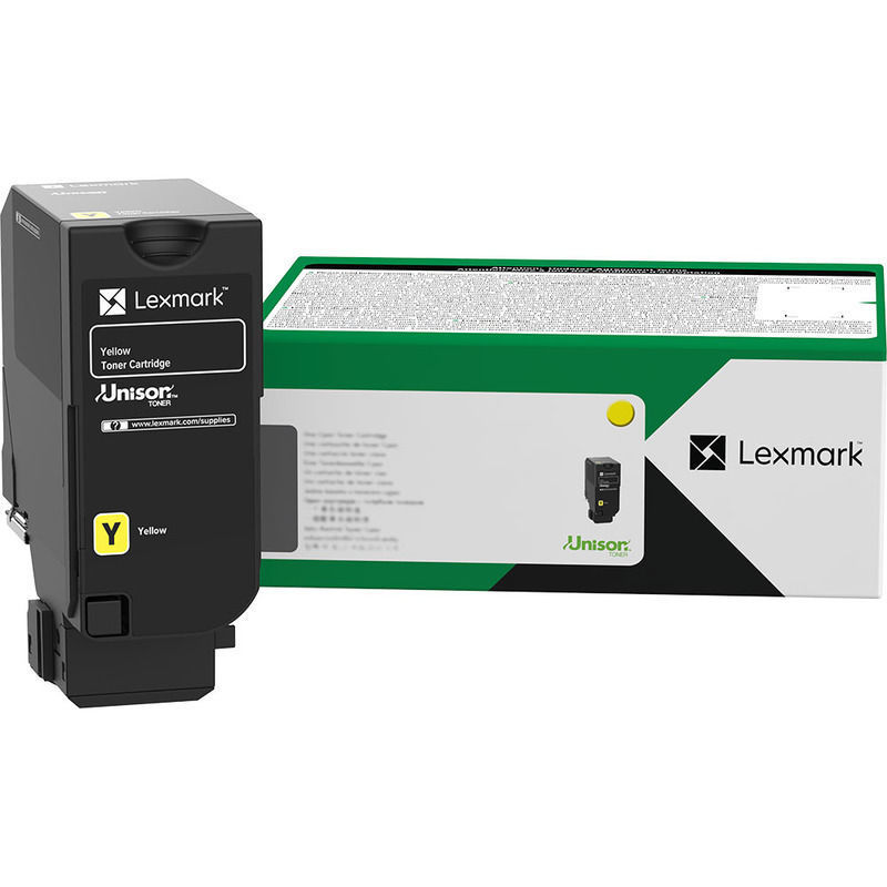 Slika - Lexmark 81C2XY0 rumen, originalen toner