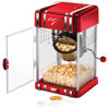 Slika - Unold Retro aparat za pokovko, kino popcorn doma 300 W rdeč, inox posoda 48535
