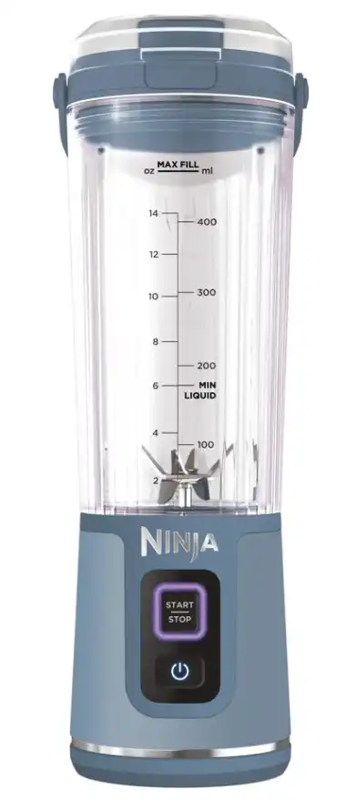Slika - Ninja BC151EUNV mini prenosni blender za smoothie in protein napitki brezžični 530 ml, USB C