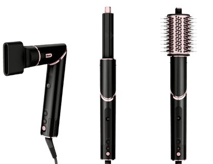 Shark FlexStyle HD424EU profesionalni styler za lase 3-v-1 sušilnik, kodralnik, volumen 1400 W