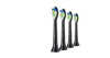 Slika - Philips Sonicare W2 Optimal White HX6064/88 nadomestne glave – 4 kosi – črne