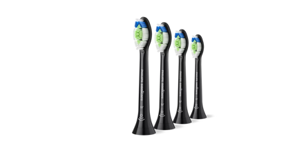 Philips Sonicare W2 Optimal White HX6064/88 nadomestne glave – 4 kosi – črne