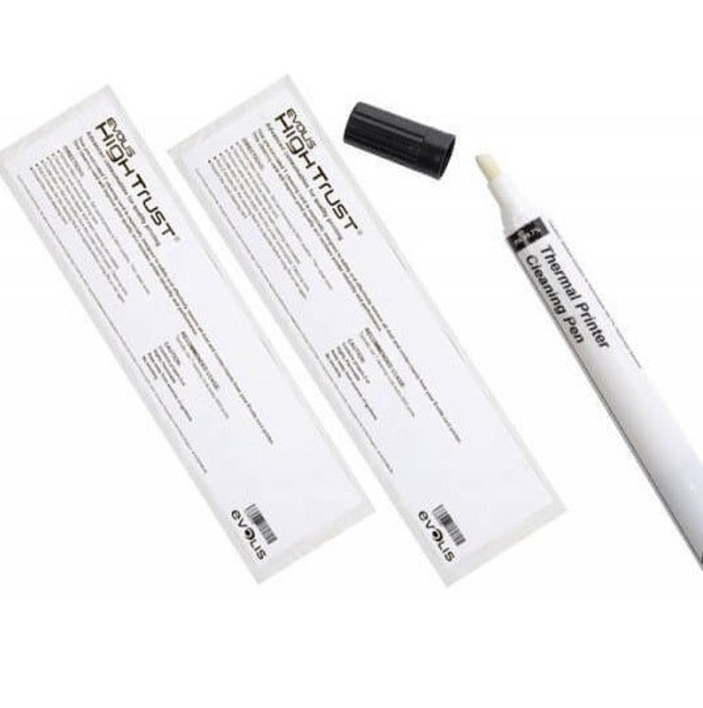 Slika - Badgy ACL008 čistilni komplet za kartični printer, 2 čistilni kartici + čistilno pero, za Badgy 100/200