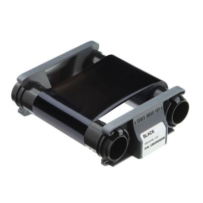 Badgy CBGR0500K črni trak (K), monochrome ribbon, 500 printov za Badgy 100/200