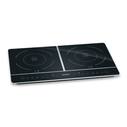 Severin DK1031 dvojna indukcijska kuhalna plošča, 3400 W, črna