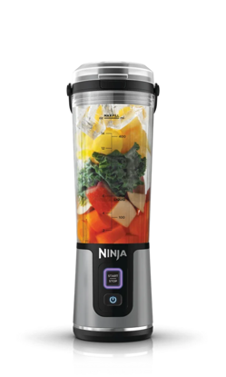 Ninja BC151EUBK mini prenosni blender za smoothie in protein napitki brezžični 530 ml, USB C črn