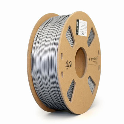 Gembird ABS 3D filament srebrn, 1,75 mm, 1 kg (3DP-ABS1.75-01-S)