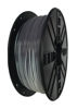 Slika - Gembird ABS 3D filament sivo-bel, 1,75 mm, 1 kg (3DP-ABS1.75-01-GW)