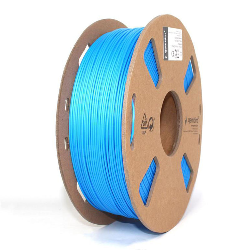 Slika - Gembird PLA 3D filament moder, 1,75 mm, 1 kg (3DP-PLA1.75-01-B)