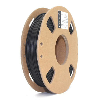 Gembird GEMMA PLA 3D filament črn, 1,75 mm, 200 g (3DP-PLA1.75GE-01-BK)