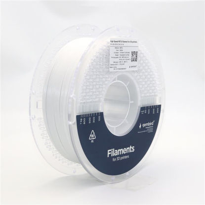 Gembird High Speed PETG 3D filament bel, 1,75 mm, 1 kg (3DP-PETG1.75HY-01-W)
