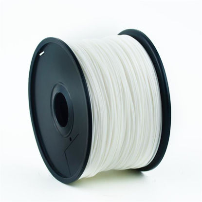 Gembird ABS 3D filament bel, 3 mm, 1 kg (3DP-ABS3-01-W)
