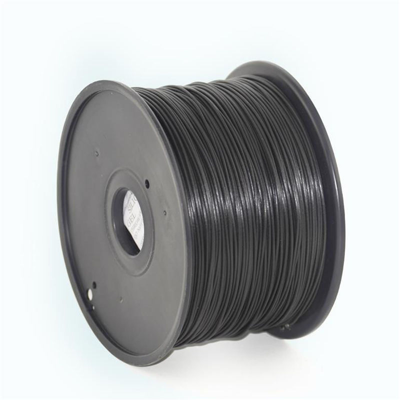 Slika - Gembird ABS 3D filament črn, 3 mm, 1 kg (3DP-ABS3-01-BK)
