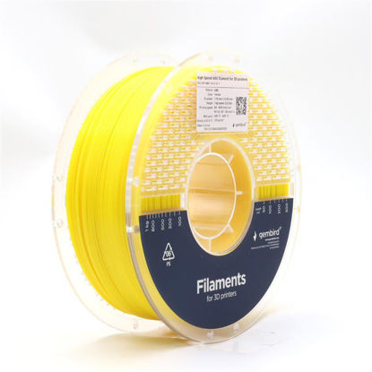 Gembird High Speed ABS 3D filament rumen, 1,75 mm, 1 kg (3DP-ABS1.75HY-01-Y)