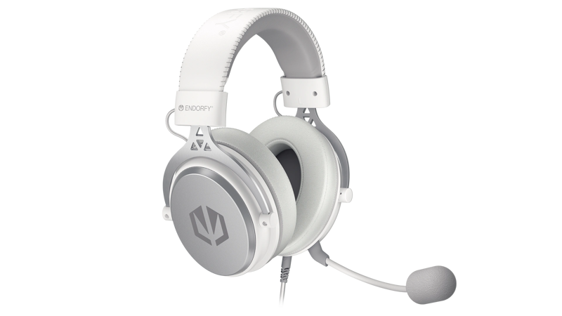 Slika - ENDORFY Viro Plus USB Onyx White gaming slušalke, 7.1 surround, 53 mm, bele