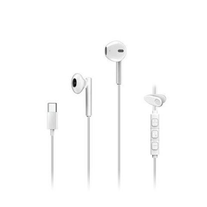 Genius HS-M366 USB-C in-ear slušalke z mikrofonom, bele