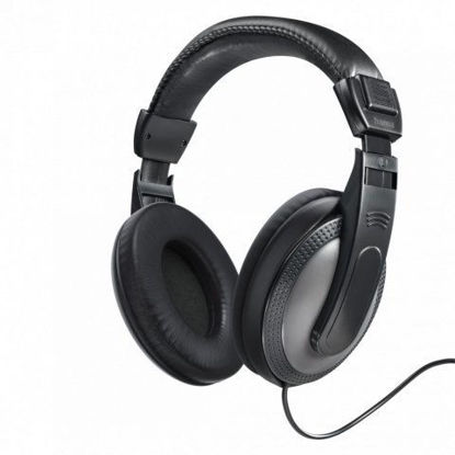 Hama ShellTV II TV slušalke Over-Ear, 6 m kabel, črne 00184144