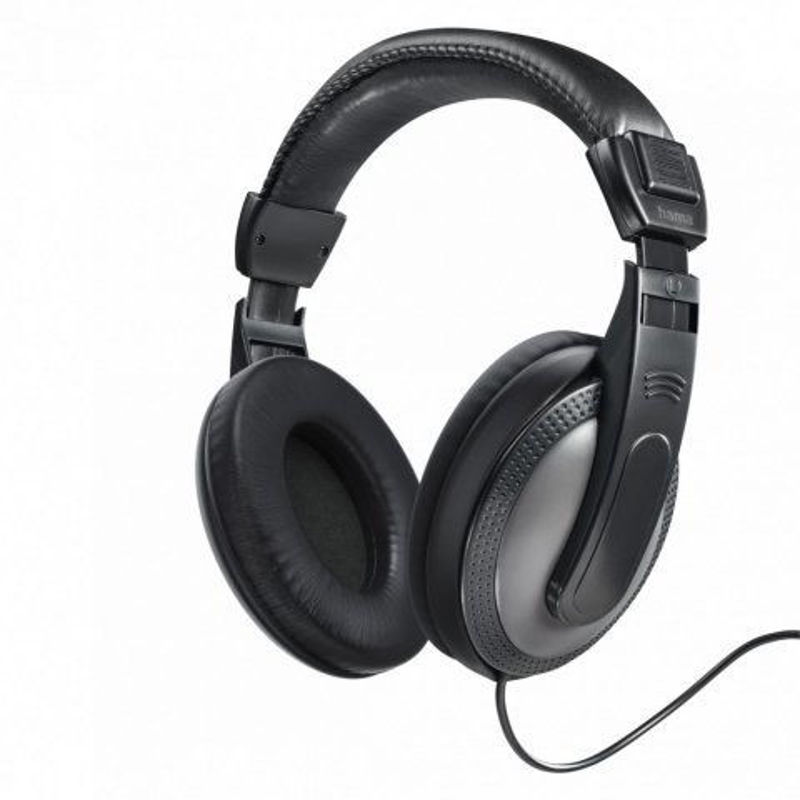Slika - Hama ShellTV II TV slušalke Over-Ear, 6 m kabel, črne 00184144