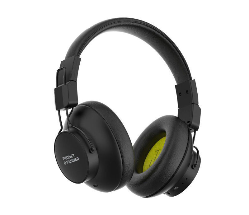 Slika - Thonet & Vander Klassik Bluetooth slušalke , 80 h, črne HK096-03665 USB/3,5mm