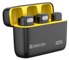 Slika - Defender Talky-139 (64139) 2 brezžična lavalier mikrofona USB-C, dual wireless set, črn