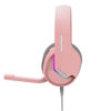 Slika - Marvo H8618 PK TACTIC 40 RGB gaming headset z mikrofonom, USB, roza