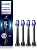 Slika - Philips Sonicare S2 Sensitive HX6054/88 nadomestne glave za zobno ščetko, 4 kos, črne