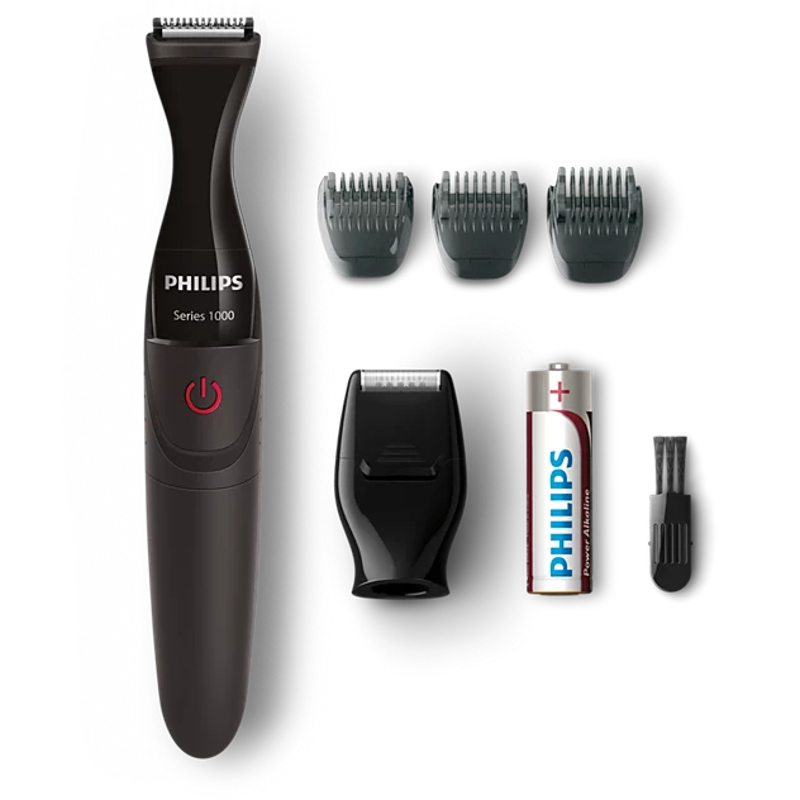 Slika - Philips Multigroom MG1100/16 trimer za obraz in brado series 1000
