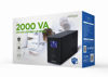 Slika - Gembird EG-UPS-035 UPS brezprekinitveno napajanje 2xSchuko, 3xIEC C13 , 2000VA, 1200W, RJ11/RJ45, USB, LCD