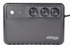 Slika - Gembird EG-UPS-3SDT600-01 UPS brezprekinitveno napajanje 3xSchuko, 600VA, 360W