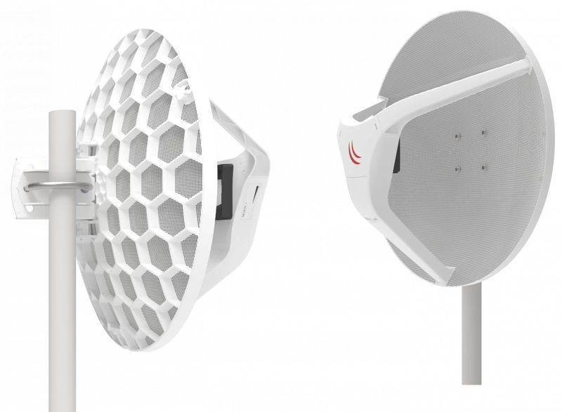 Slika - Mikrotik RouterBoard LHGG-60ad 60 GHz brezžična žična krožna antena RBLHGG-60ADKIT