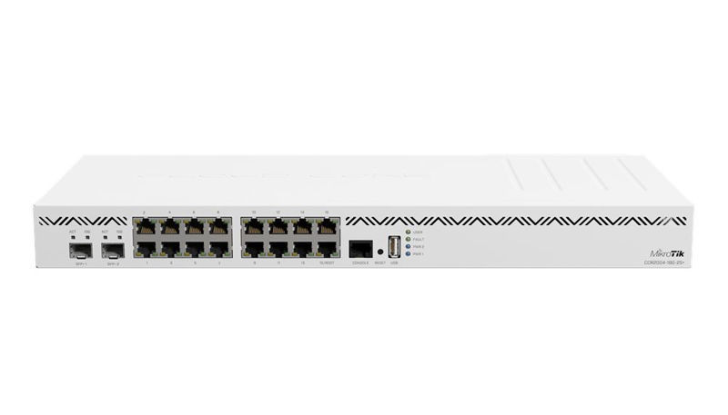 Slika - Mikrotik CCR2004-16G-2S+ 16xGbE LAN 2x SFP+ port 19" Cloud Core Router