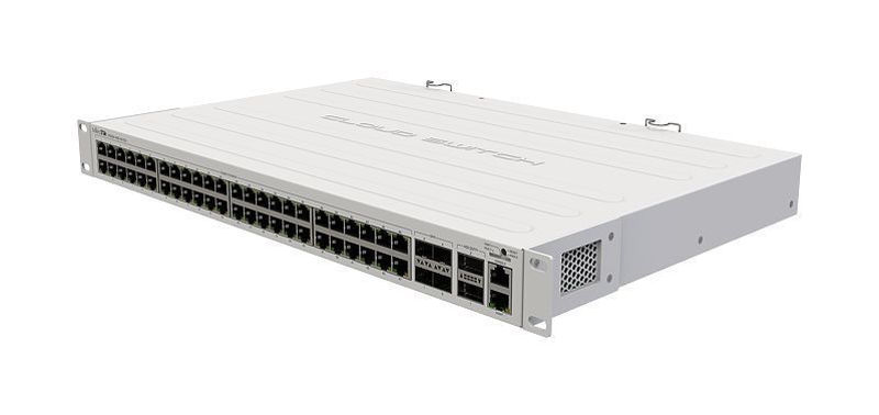 Slika - Mikrotik CRS354-48G-4S+2Q+RM 48port GbE LAN 4x10G SFP+ port 2x40G QSFP+ port Cloud Router Switch