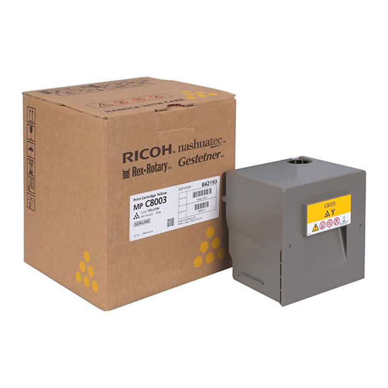 Slika - Ricoh 842193 rumen, originalen toner