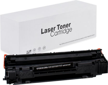 nano CF283X / CRG-737 črn, kompatibilen toner