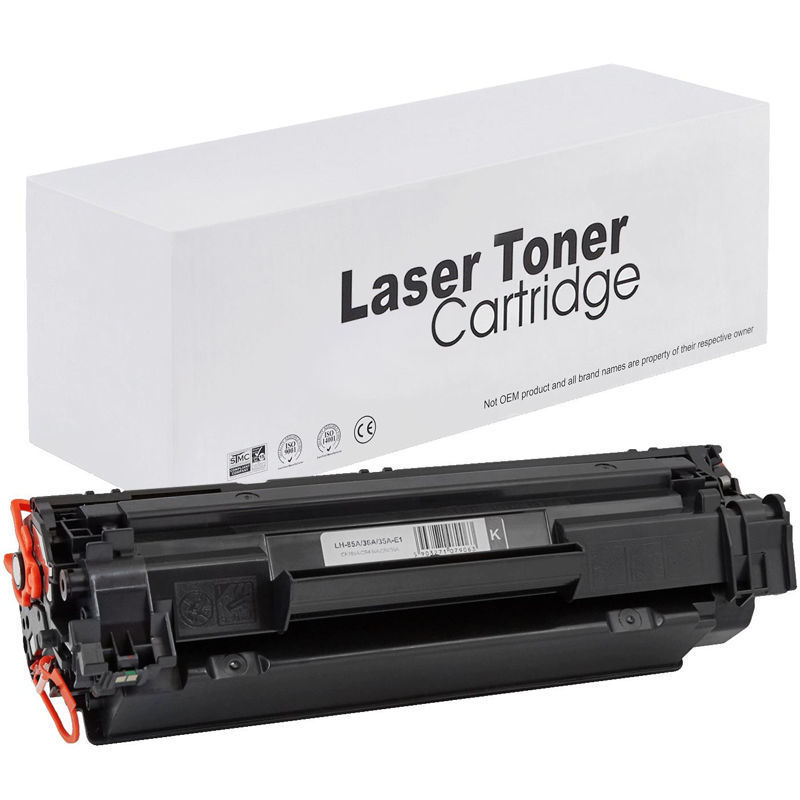 Slika - nano uni CB435A/CB436A/CE285A/CRG712/713/725 črn,kompatibilen toner