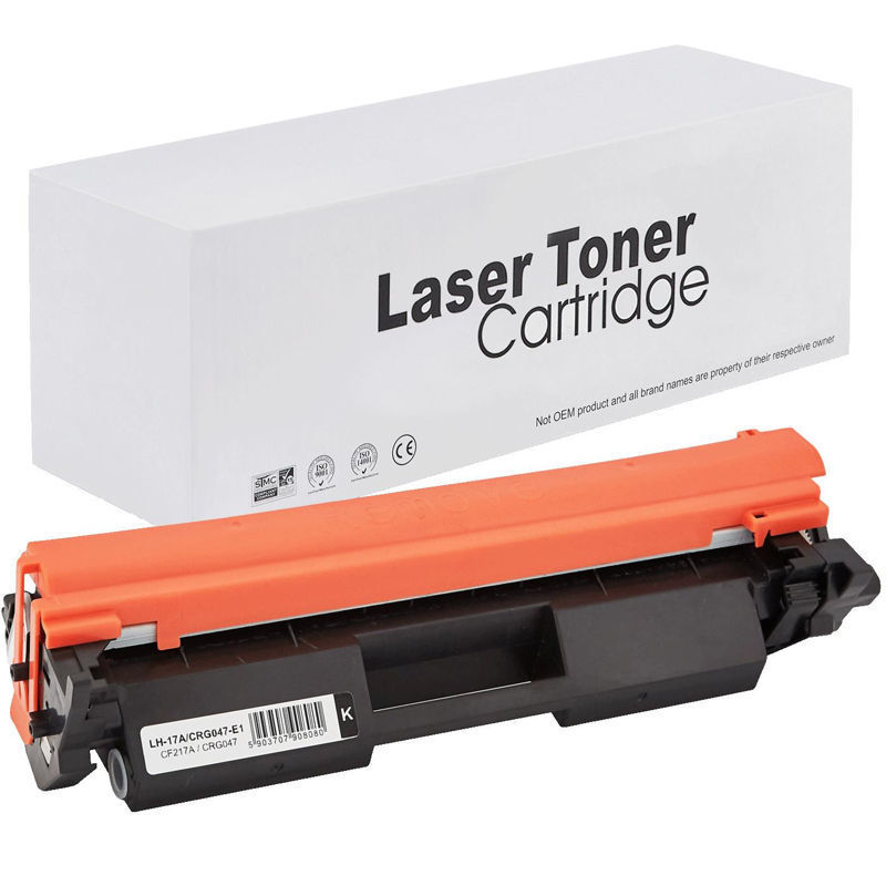 Slika - nano CF217A črn, kompatibilen toner